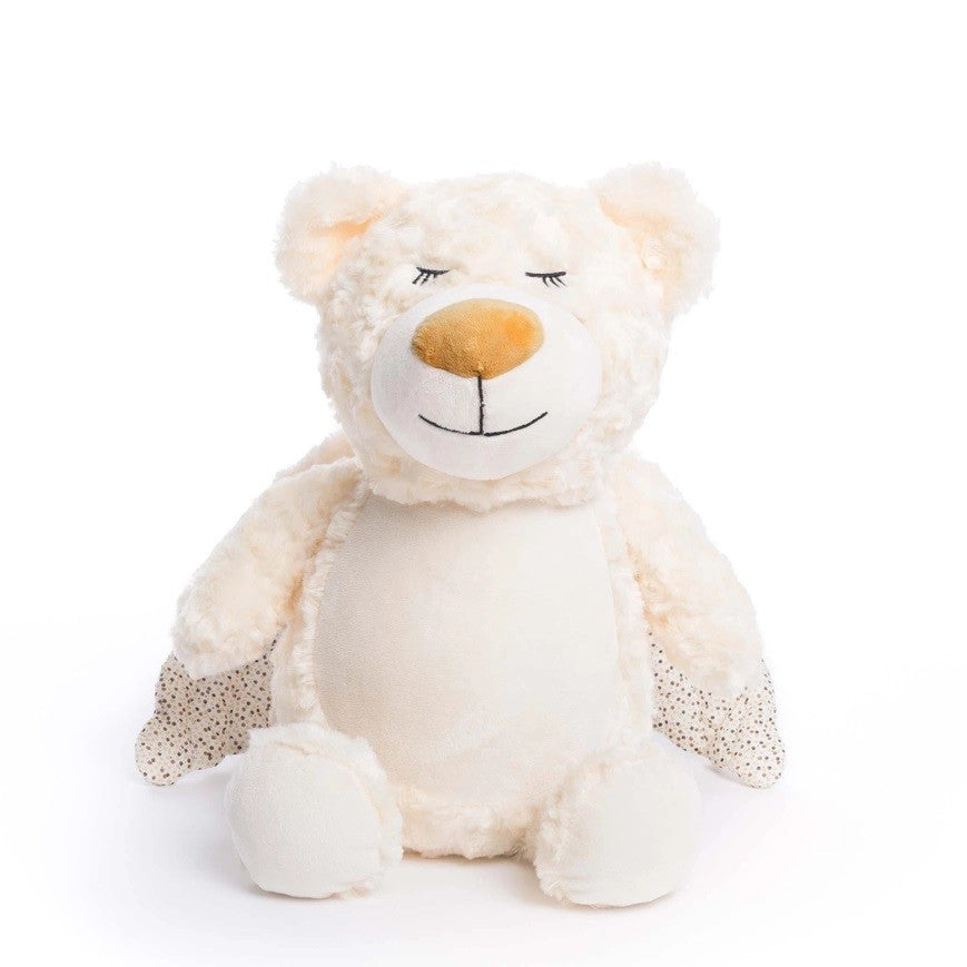 Peluche Orso Angelo Custode Personalizzabile - Fili e Stelle