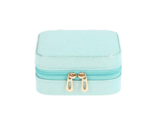 Portagioie Glitter Turchese - Personalizzabile - Fili e Stelle