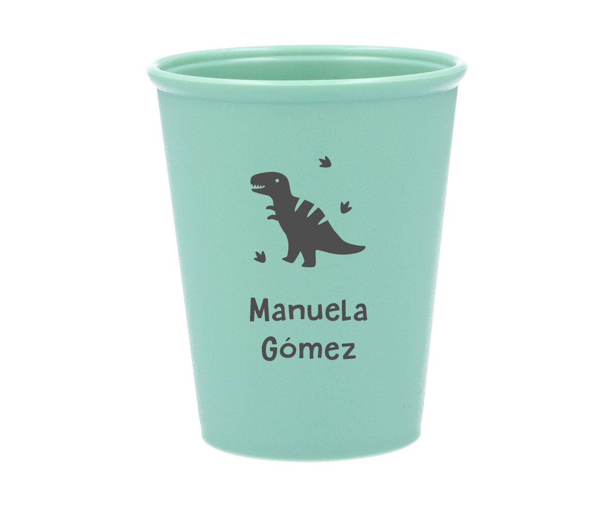 Bicchiere T rex Personalizzato - Diversi Colori