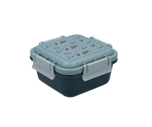 Snack Box Vintage Cars Personalizzabile con Nome - Fili e Stelle