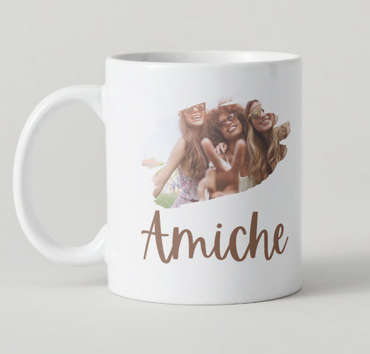 Tazza Mug in ceramica 350 ml - Amiche - Fili e Stelle