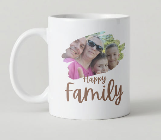Tazza Mug in ceramica 350 ml - Famiglia - Fili e Stelle