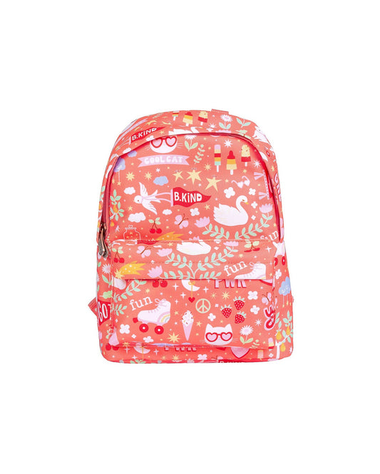 Zainetto Piccolo - Fun - 23,5x30x10 cm - Personalizzabile con il nome - Fili e Stelle