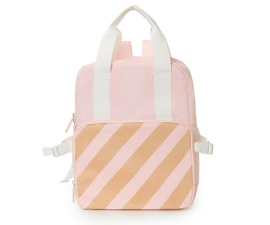 Zaino Termico Monneka Big Stripes Pink - Fili e Stelle